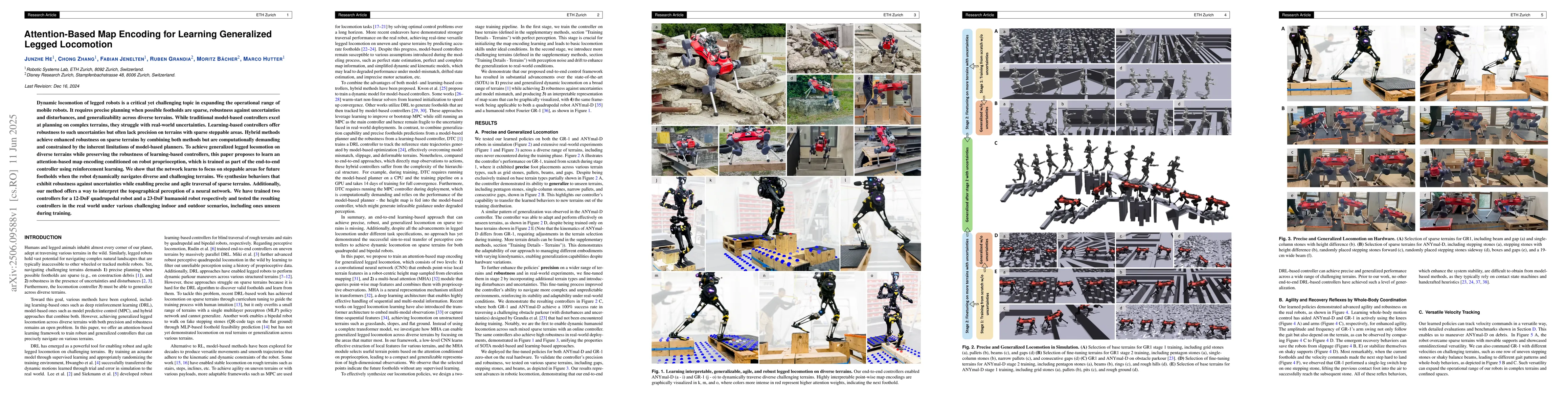 Thumbnail for Attention-Based Map Encoding for Learning Generalized Legged Locomotion
