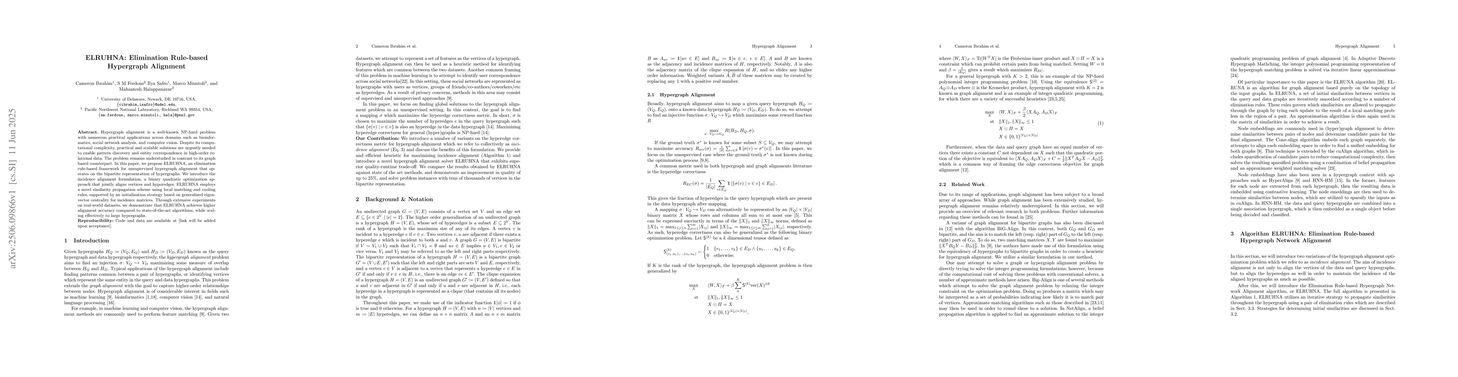 Thumbnail for ELRUHNA: Elimination Rule-basedHypergraph Alignment