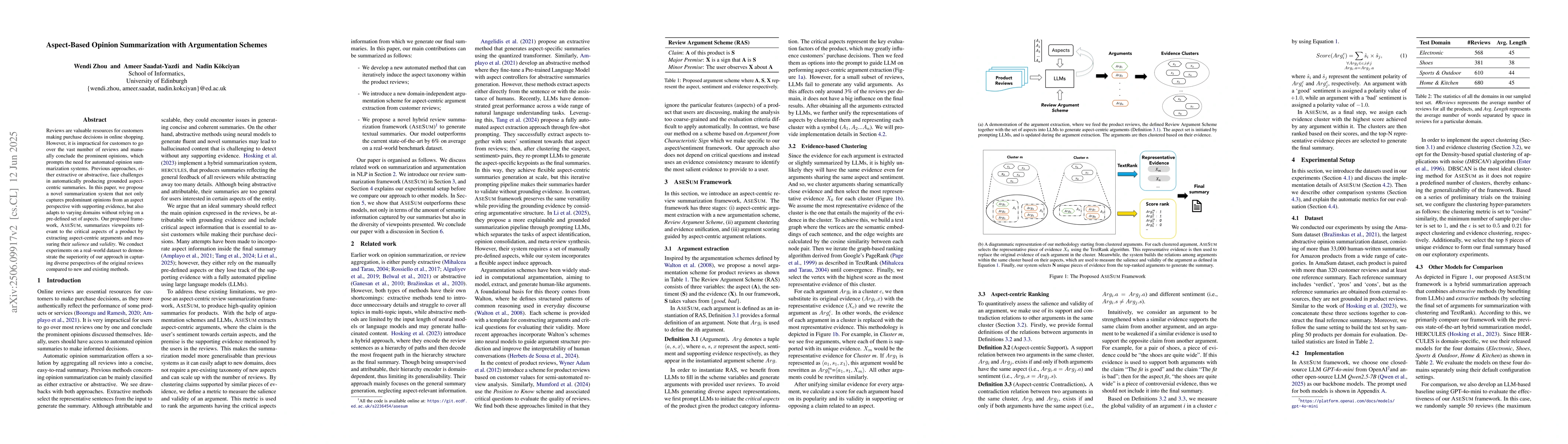 Thumbnail for Aspect-Based Opinion Summarization with Argumentation Schemes