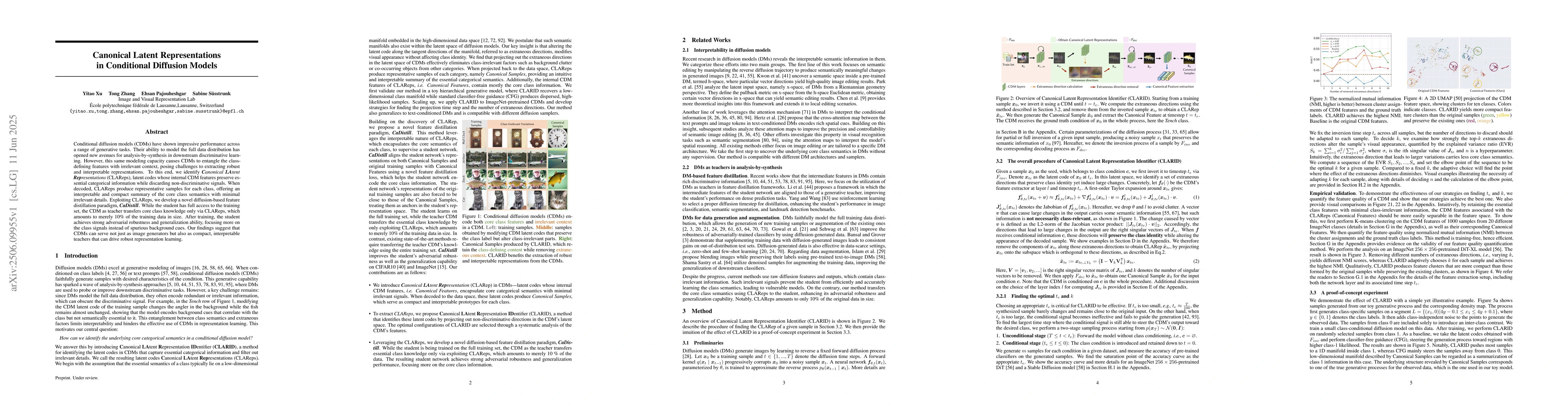 Thumbnail for Canonical Latent Representations in Conditional Diffusion Models