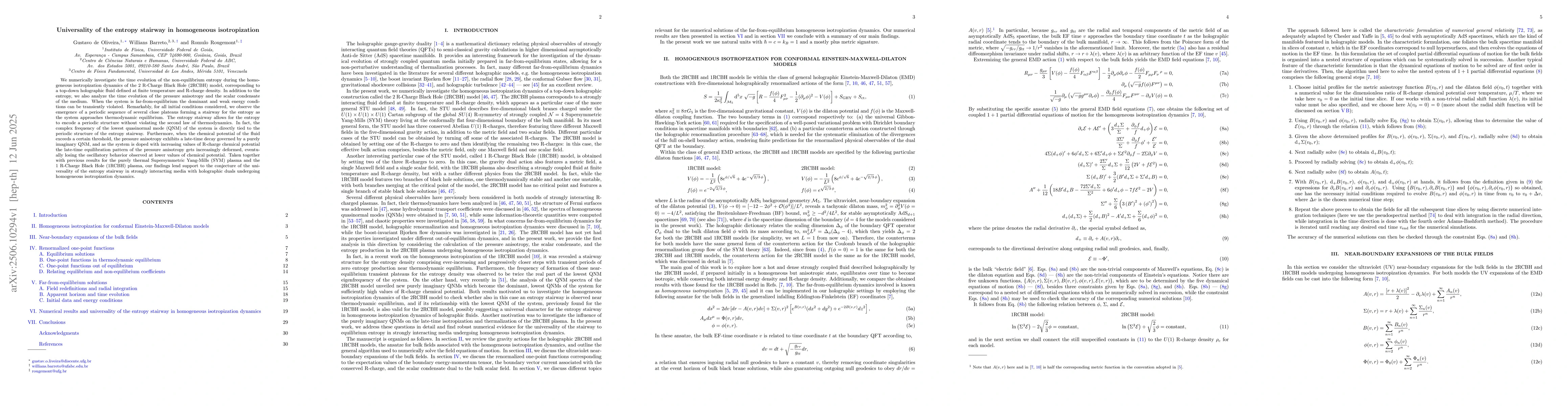 Thumbnail for Universality of the entropy stairway in homogeneous isotropization