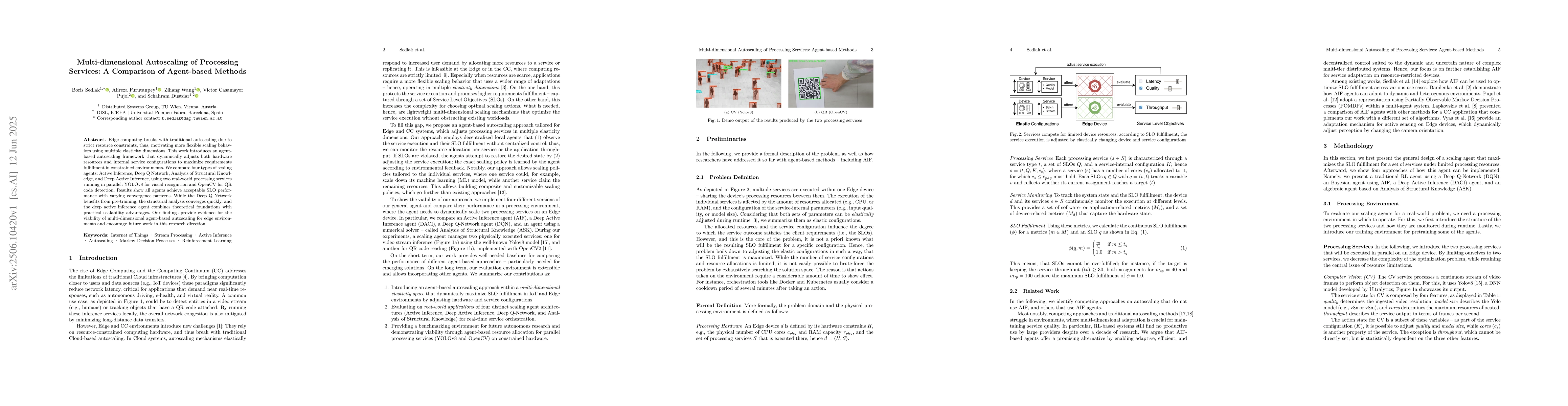 Thumbnail for Multi-dimensional Autoscaling of Processing Services: A Comparison of
  Agent-based Methods