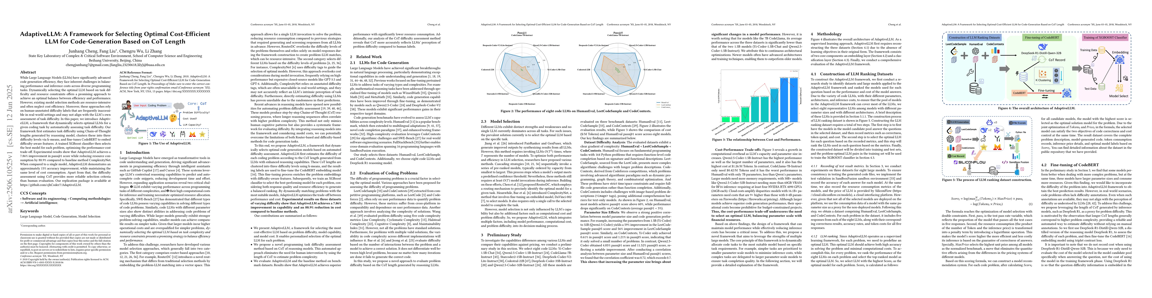 Thumbnail for AdaptiveLLM: A Framework for Selecting Optimal Cost-Efficient LLM for
  Code-Generation Based on CoT Length