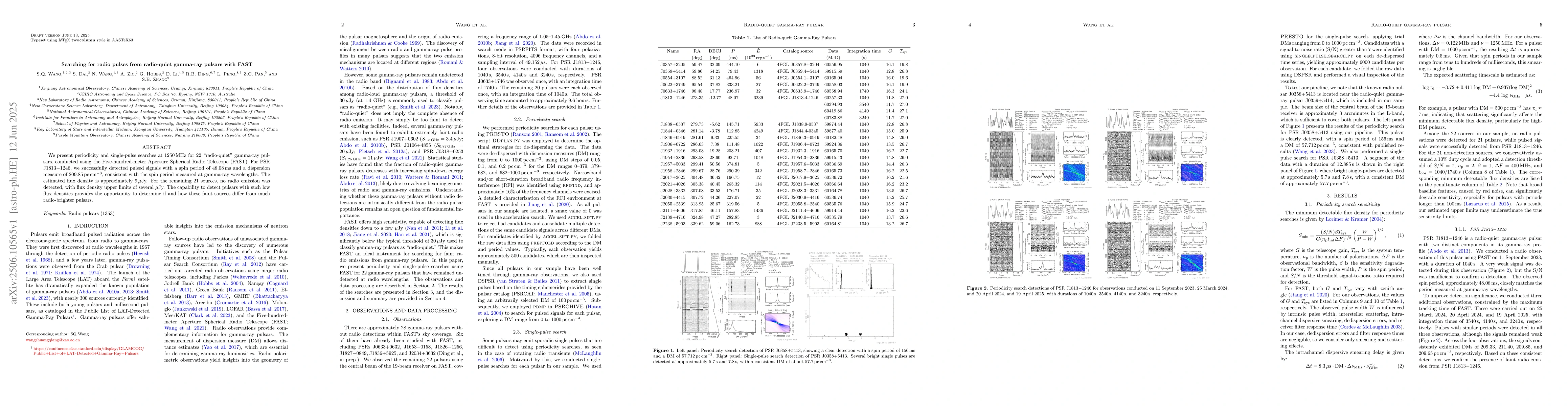 Thumbnail for Searching for radio pulses from radio-quiet gamma-ray pulsars with FAST