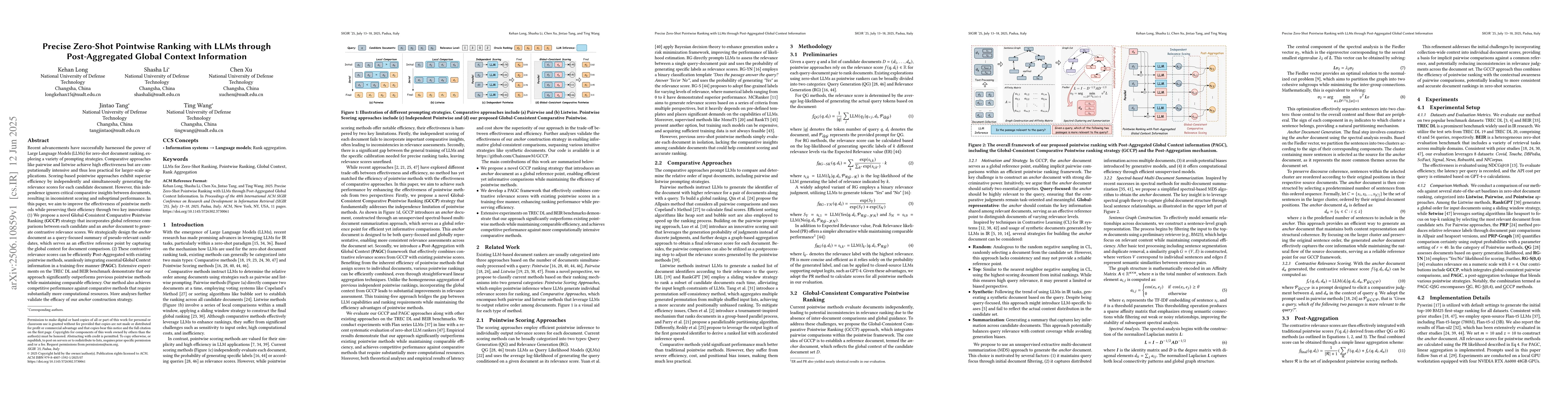 Thumbnail for Precise Zero-Shot Pointwise Ranking with LLMs through Post-Aggregated
  Global Context Information