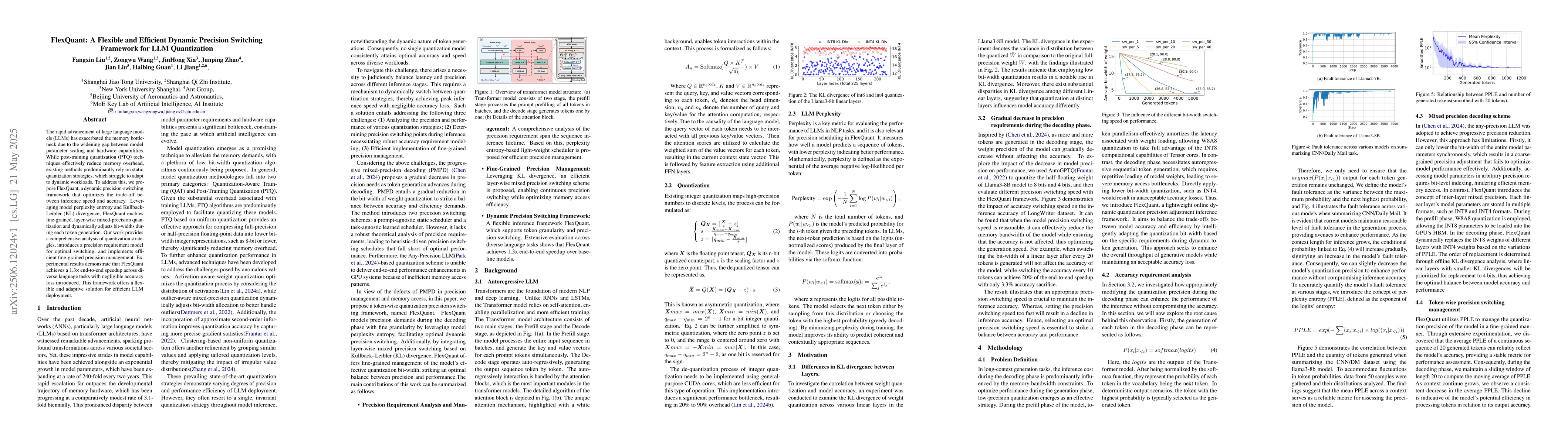Thumbnail for FlexQuant: A Flexible and Efficient Dynamic Precision Switching
  Framework for LLM Quantization