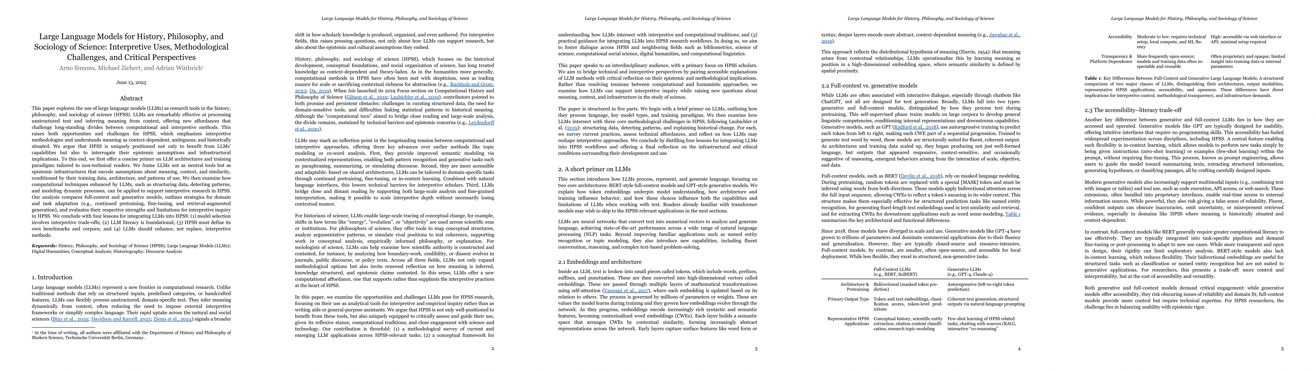 Thumbnail for Large Language Models for History, Philosophy, and Sociology of Science:
  Interpretive Uses, Methodological Challenges, and Critical Perspectives