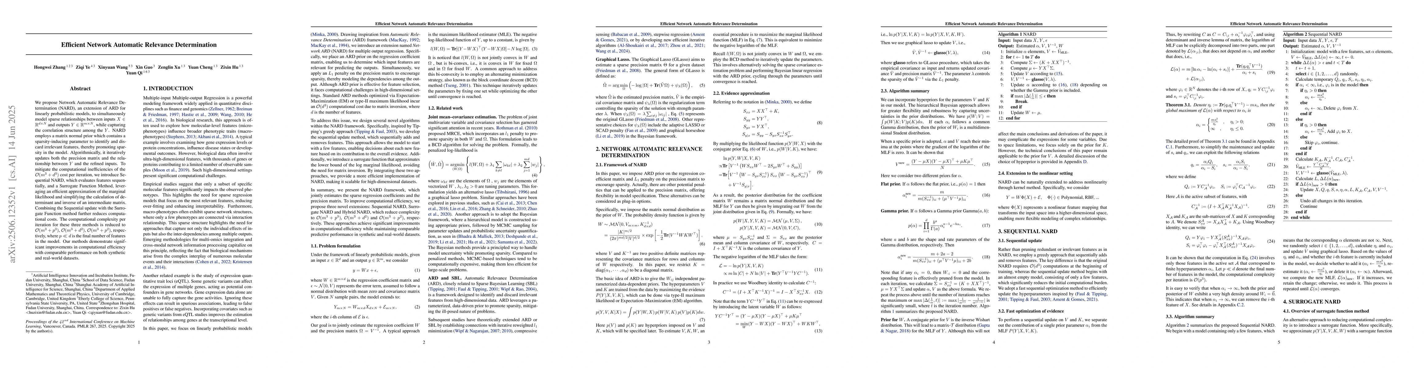 Thumbnail for Efficient Network Automatic Relevance Determination
