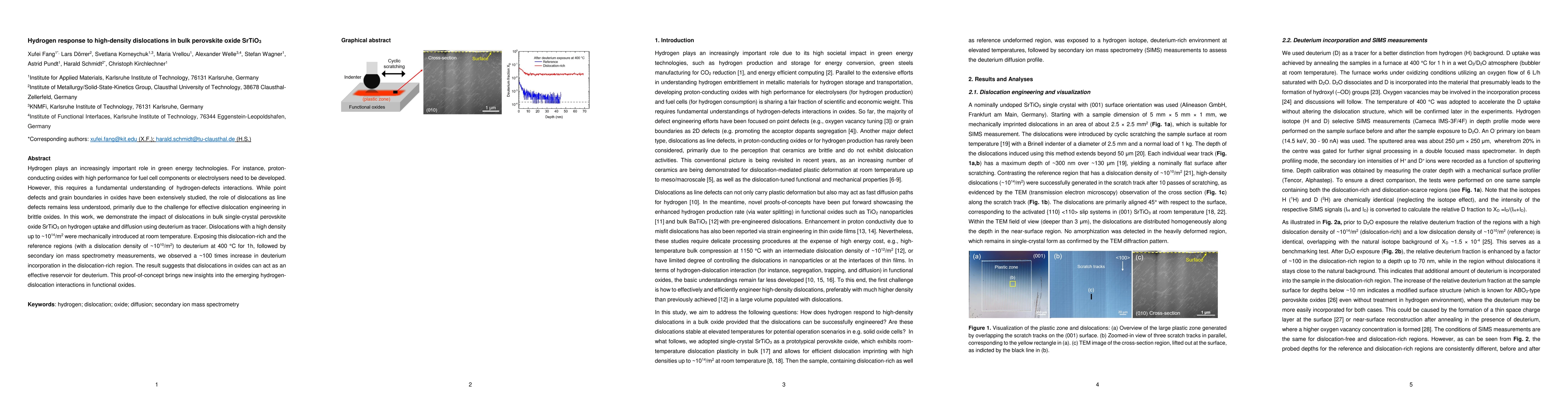Thumbnail for Hydrogen response to high-density dislocations in bulk perovskite oxide
  SrTiO3