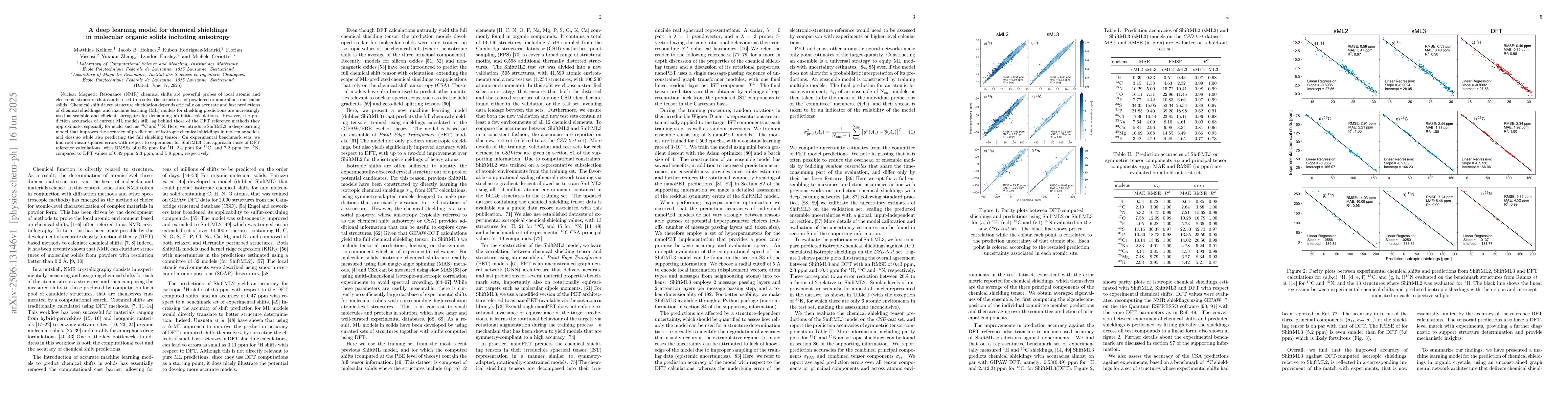 Thumbnail for A deep learning model for chemical shieldings in molecular organic
  solids including anisotropy