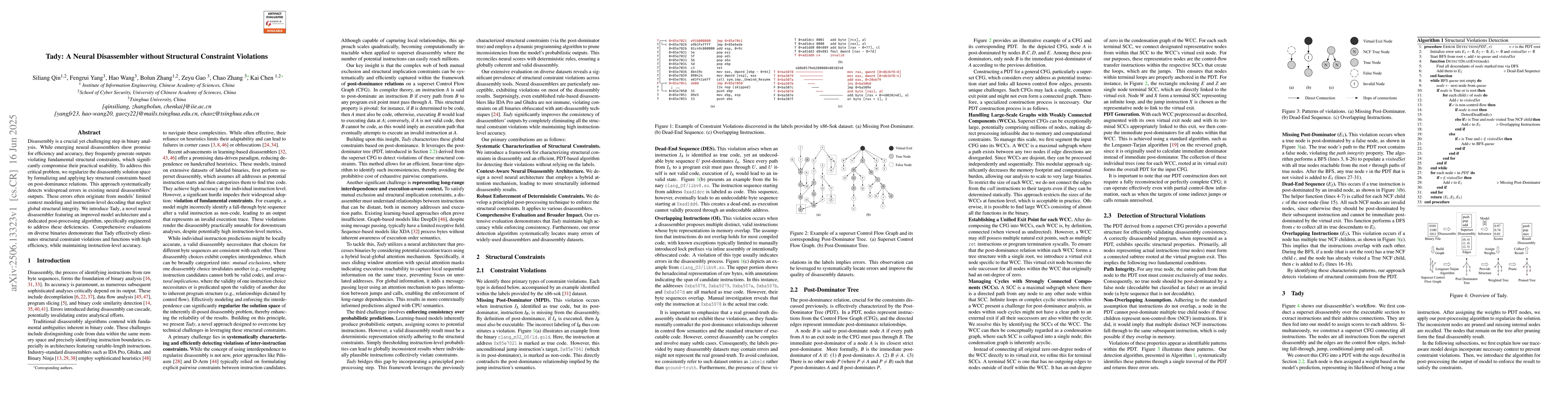 Thumbnail for Tady: A Neural Disassembler without Structural Constraint Violations