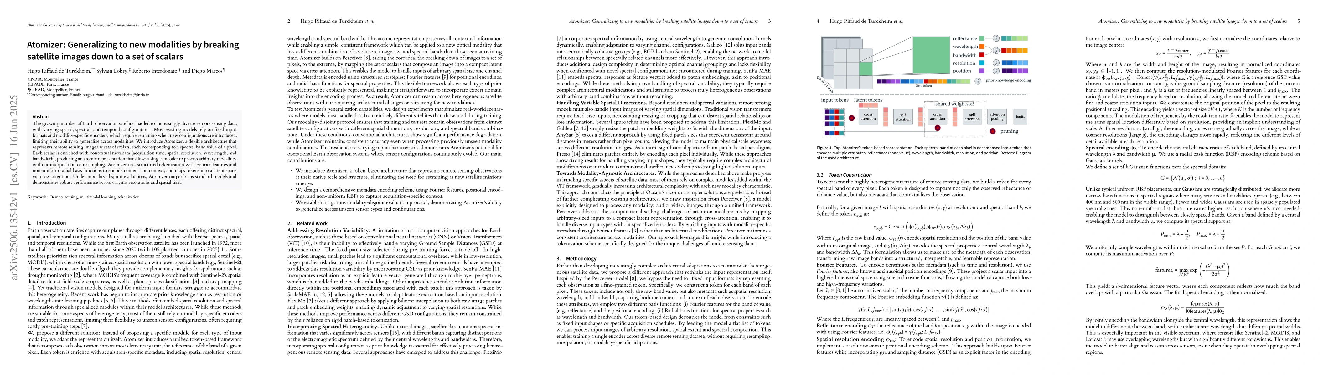 Thumbnail for Atomizer: Generalizing to new modalities by breaking satellite images
  down to a set of scalars