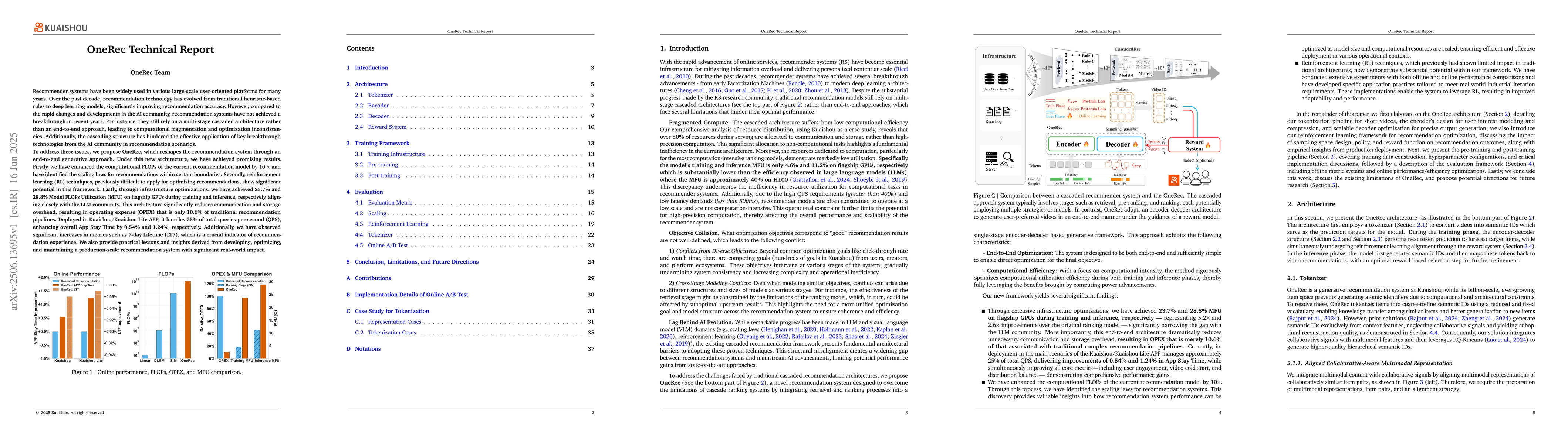 Thumbnail for OneRec Technical Report
