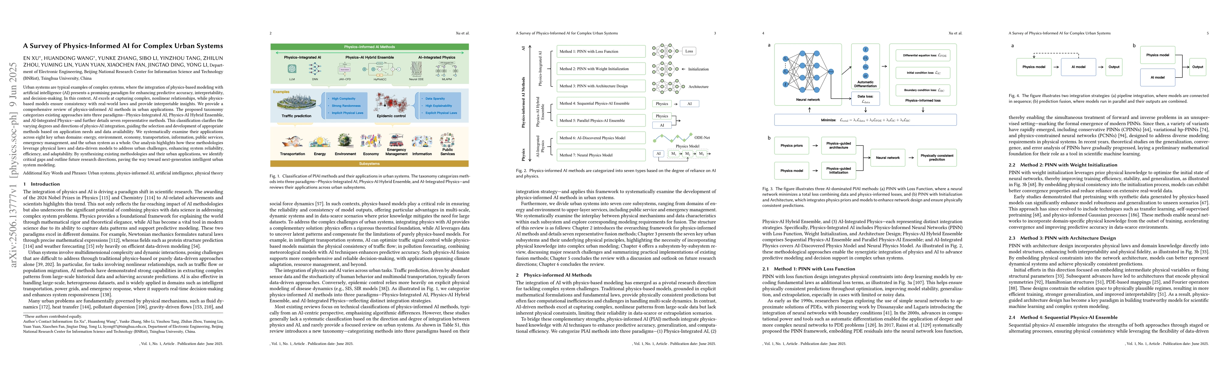 Thumbnail for A Survey of Physics-Informed AI for Complex Urban Systems