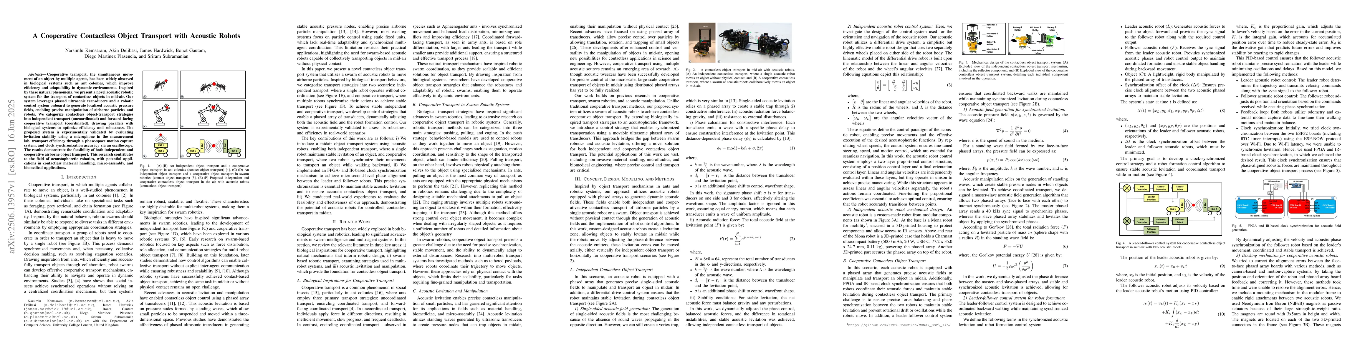 Thumbnail for A Cooperative Contactless Object Transport with Acoustic Robots