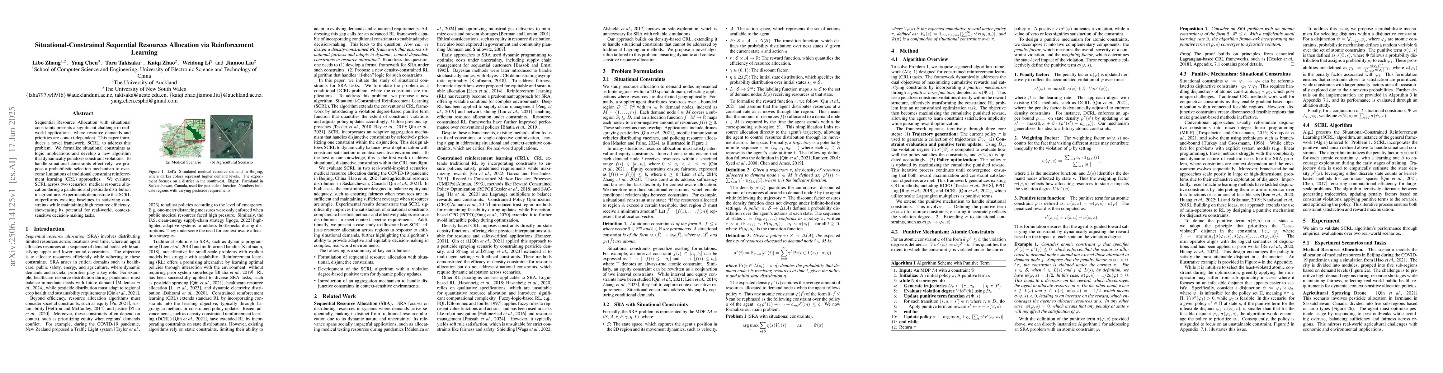 Thumbnail for Situational-Constrained Sequential Resources Allocation via
  Reinforcement Learning