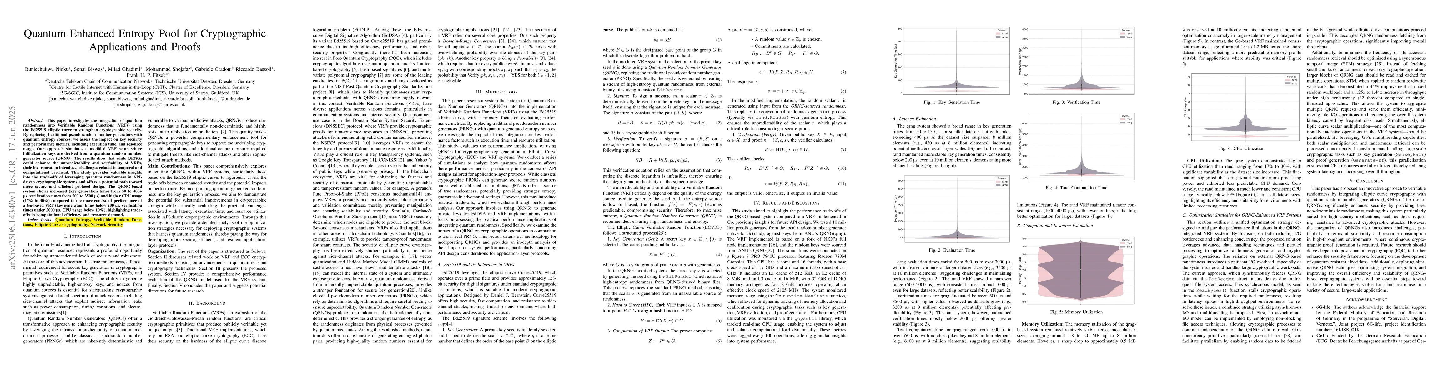 Thumbnail for Quantum Enhanced Entropy Pool for Cryptographic Applications and Proofs