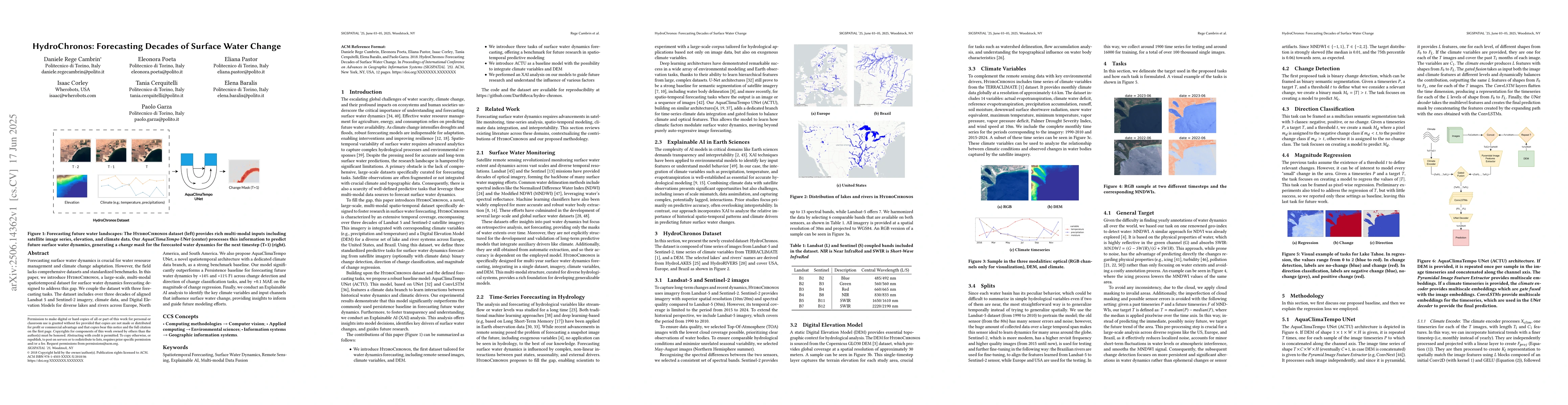 Thumbnail for HydroChronos: Forecasting Decades of Surface Water Change