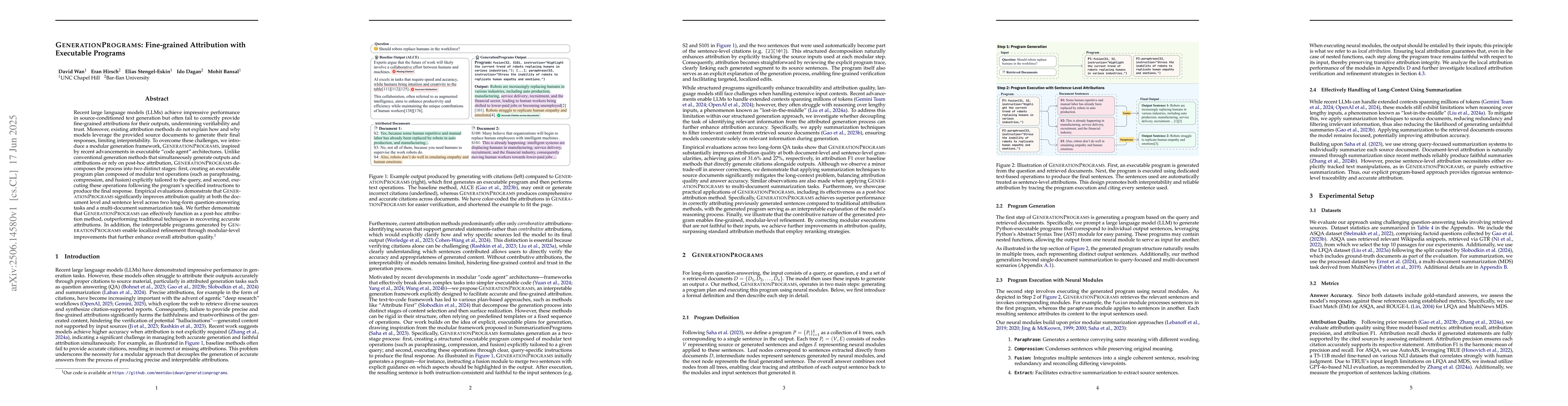 Thumbnail for GenerationPrograms: Fine-grained Attribution with Executable Programs