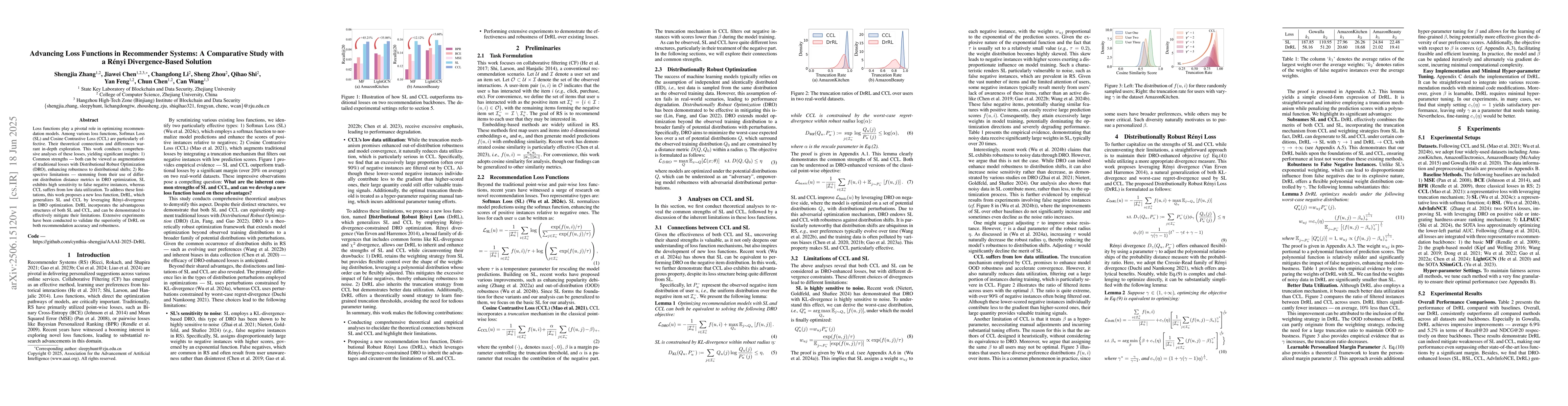 Thumbnail for Advancing Loss Functions in Recommender Systems: A Comparative Study
  with a Rényi Divergence-Based Solution