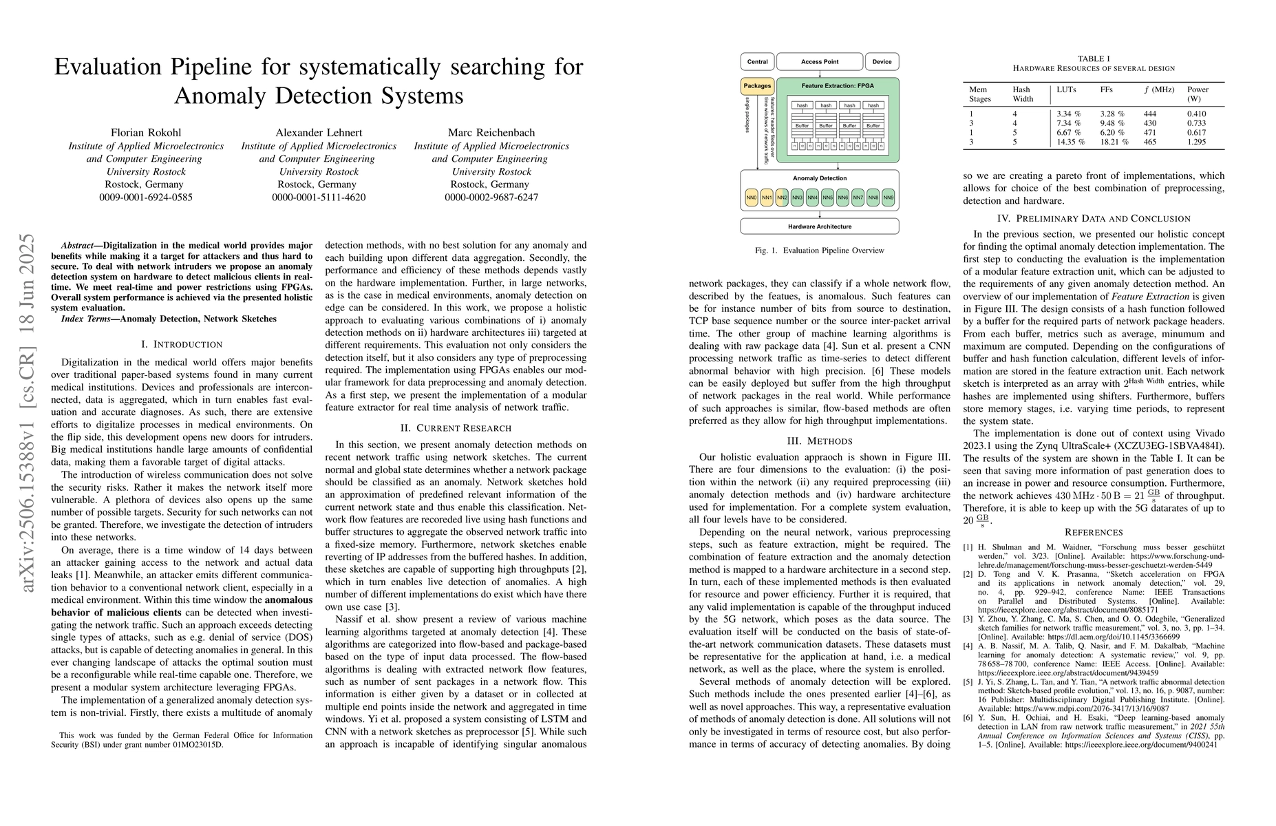 Thumbnail for Evaluation Pipeline for systematically searching for Anomaly Detection
  Systems