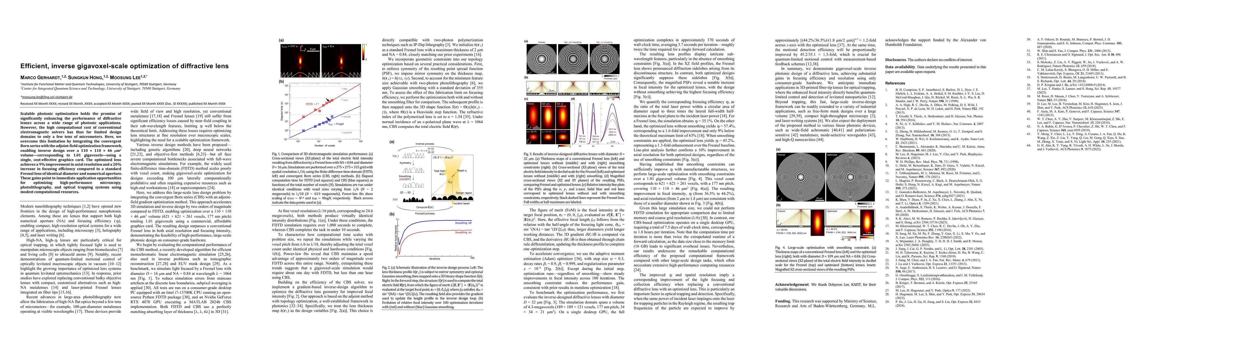 Thumbnail for Efficient, inverse gigavoxel-scale optimization of diffractive lens