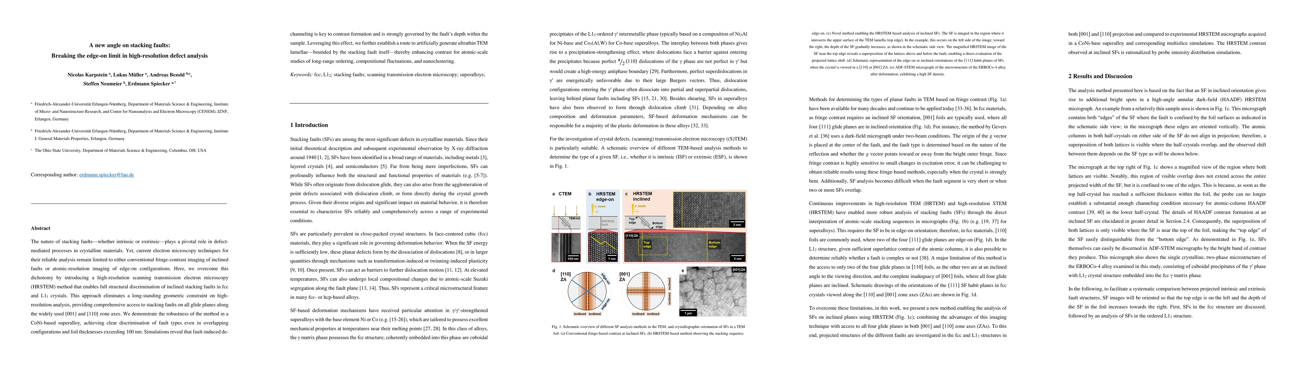 Thumbnail for A new angle on stacking faults: Breaking the edge-on limit in
  high-resolution defect analysis