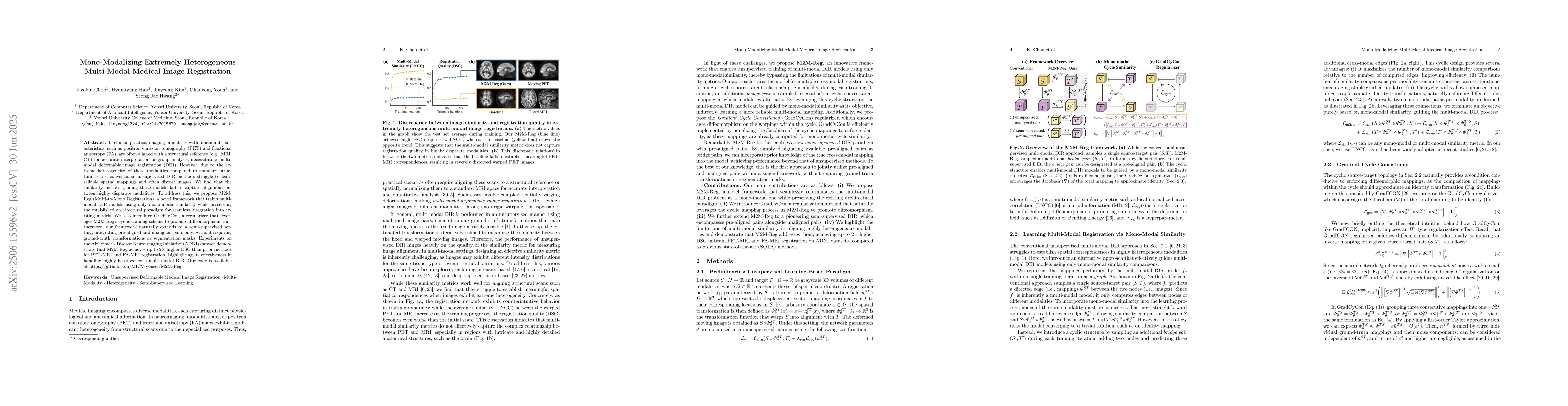 Thumbnail for Mono-Modalizing Extremely Heterogeneous Multi-Modal Medical Image
  Registration