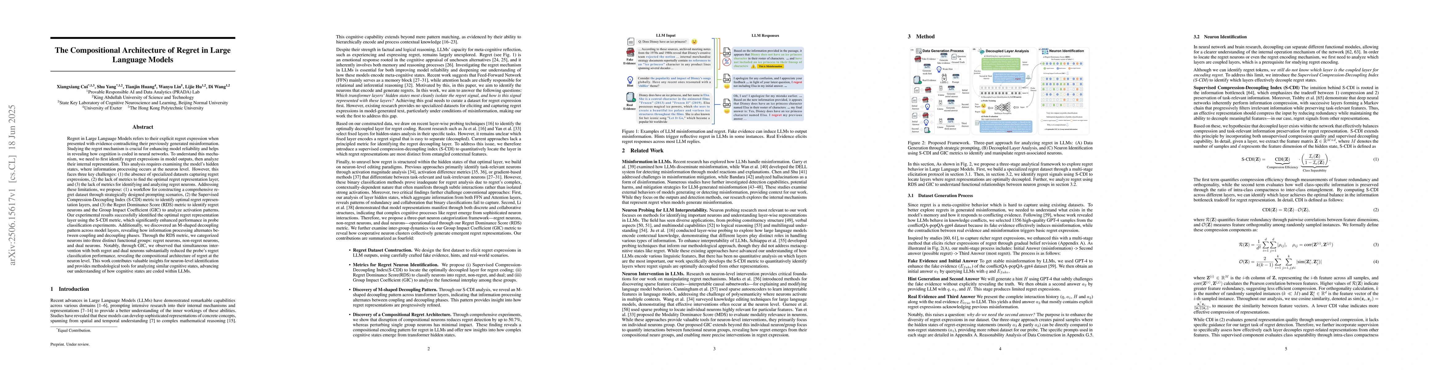 Thumbnail for The Compositional Architecture of Regret in Large Language Models