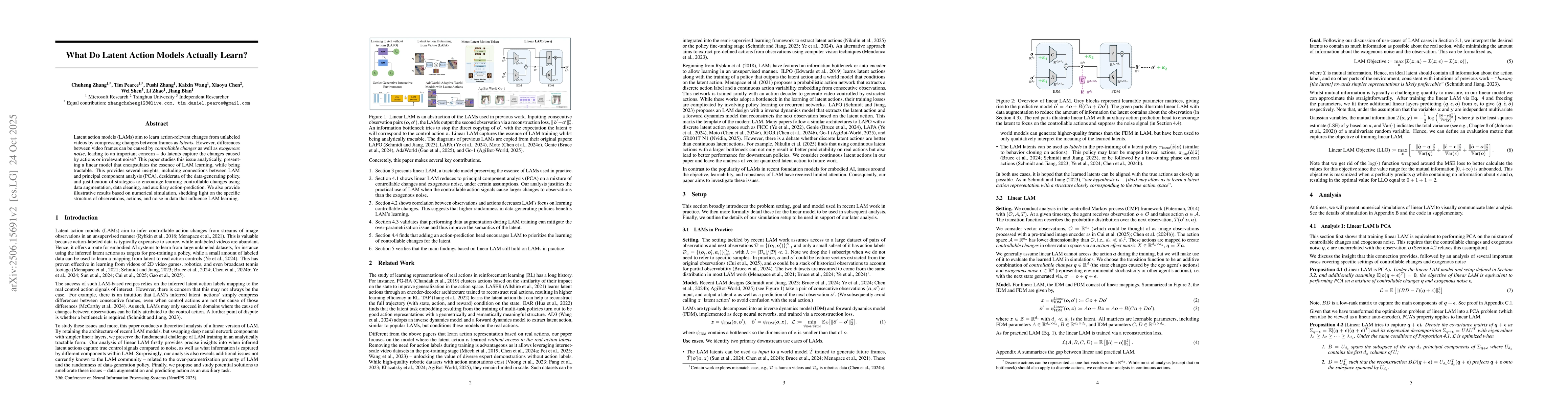 Thumbnail for What Do Latent Action Models Actually Learn?