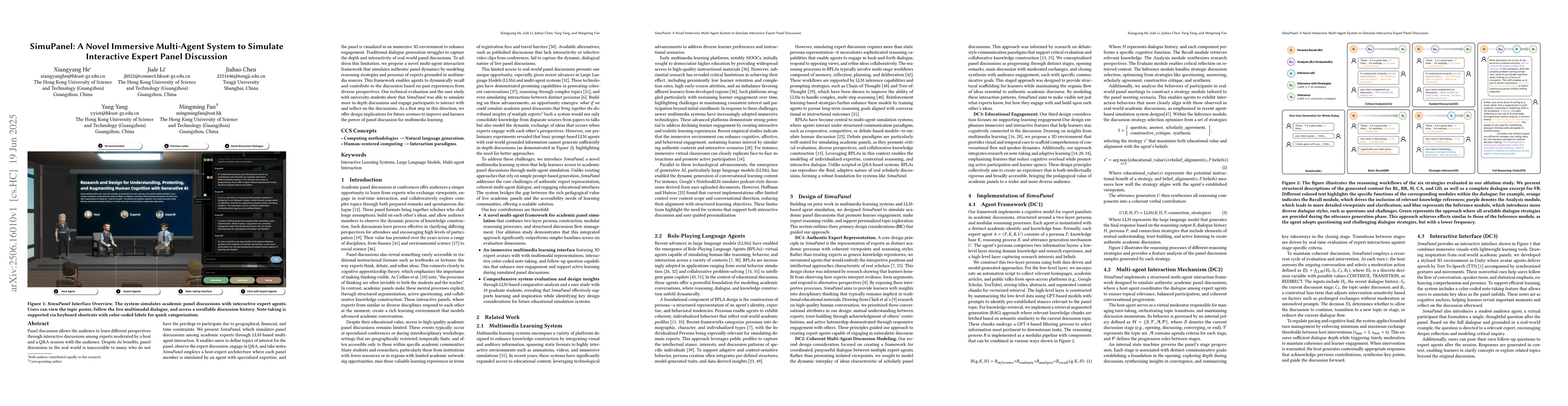Thumbnail for SimuPanel: A Novel Immersive Multi-Agent System to Simulate Interactive
  Expert Panel Discussion