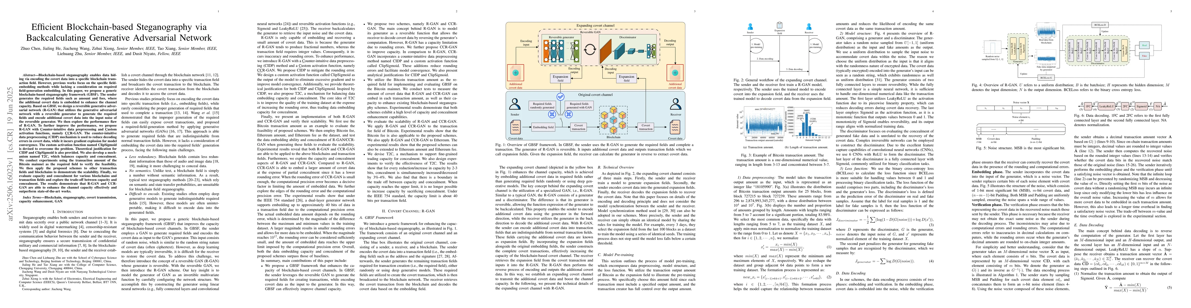 Thumbnail for Efficient Blockchain-based Steganography via Backcalculating Generative
  Adversarial Network