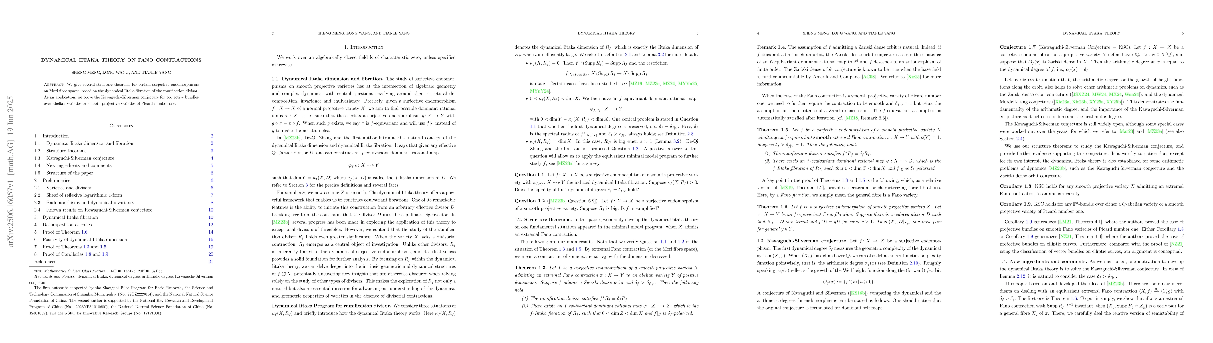 Thumbnail for Dynamical Iitaka theory on Fano contractions