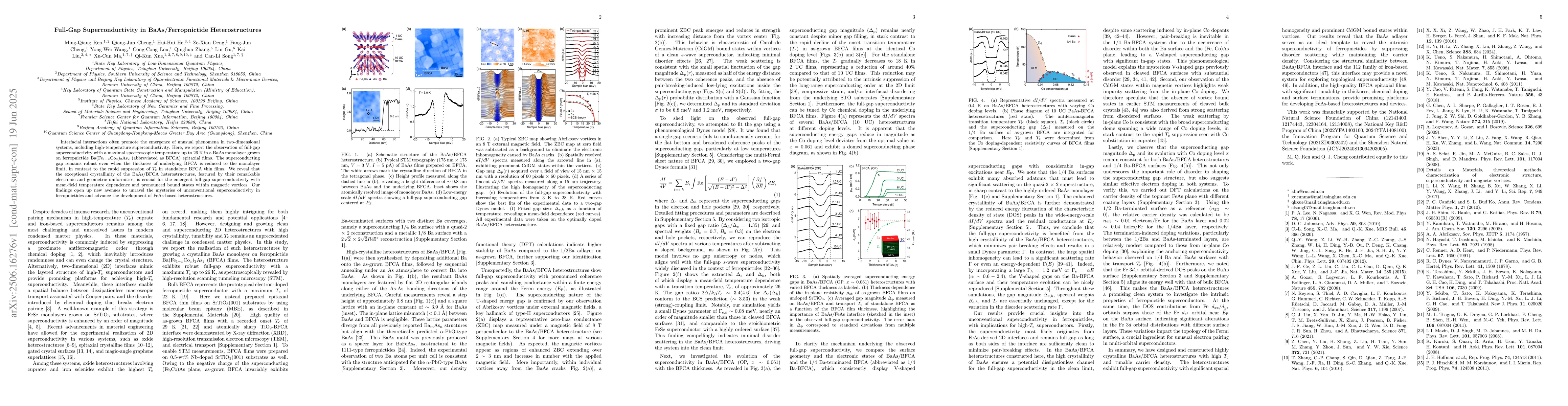Thumbnail for Full-Gap Superconductivity in BaAs/Ferropnictide Heterostructures