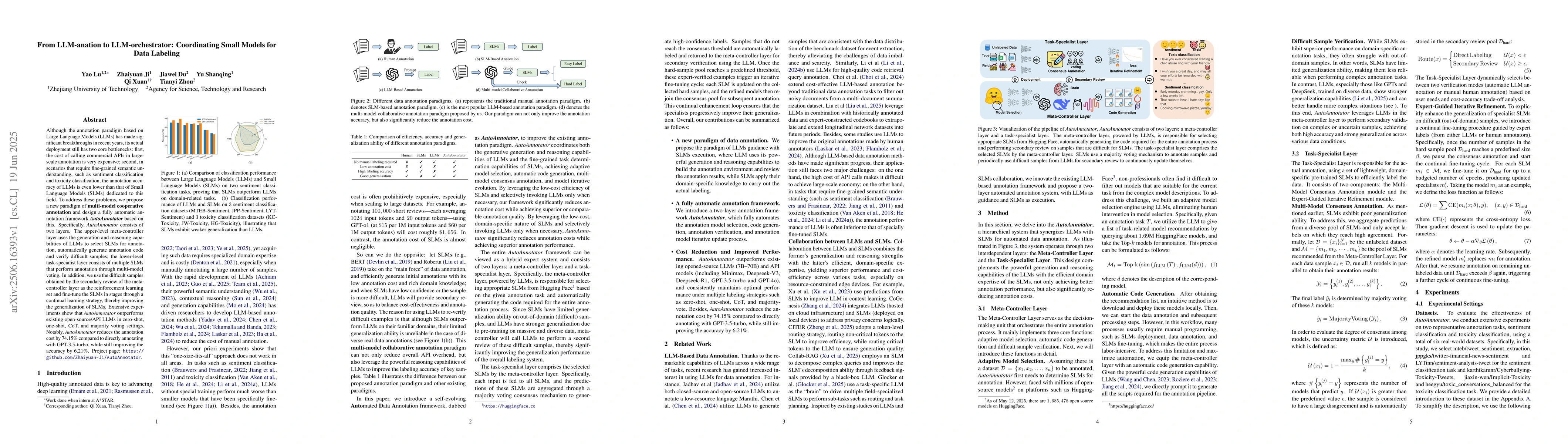 Thumbnail for From LLM-anation to LLM-orchestrator: Coordinating Small Models for Data
  Labeling