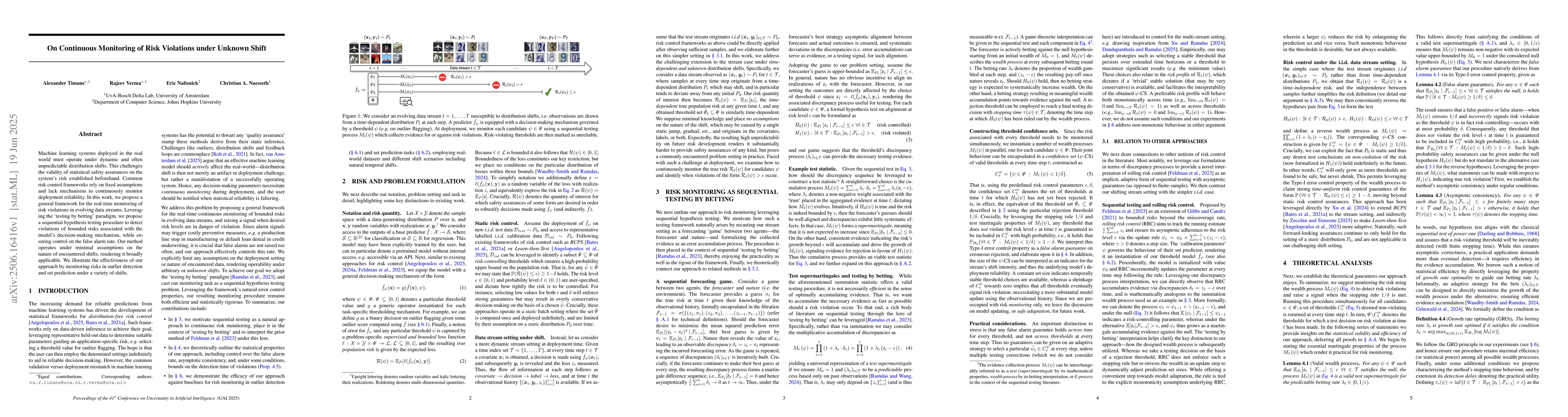 Thumbnail for On Continuous Monitoring of Risk Violations under Unknown Shift