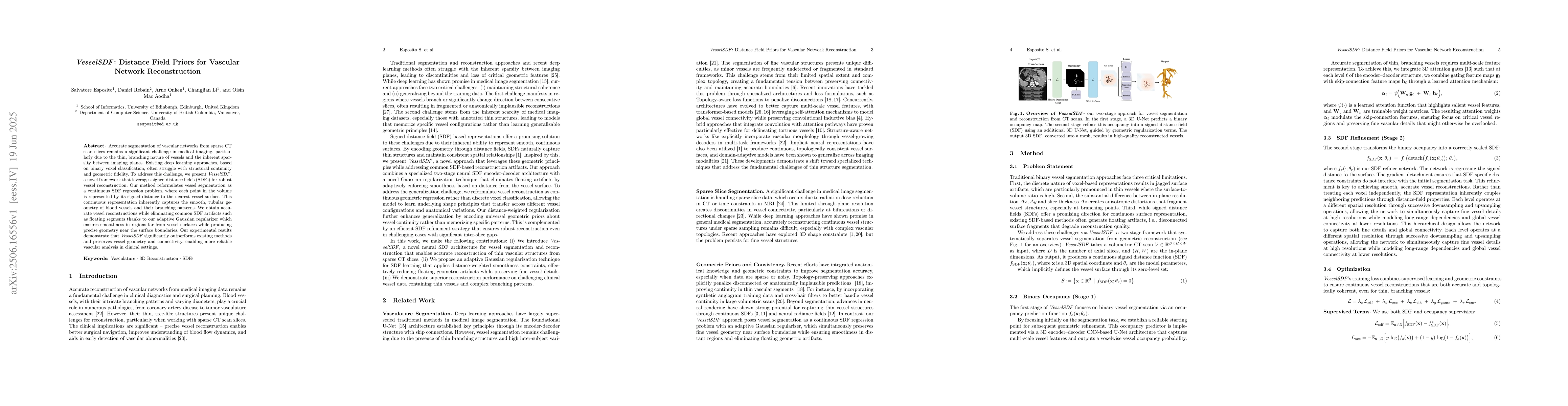 Thumbnail for VesselSDF: Distance Field Priors for Vascular Network Reconstruction