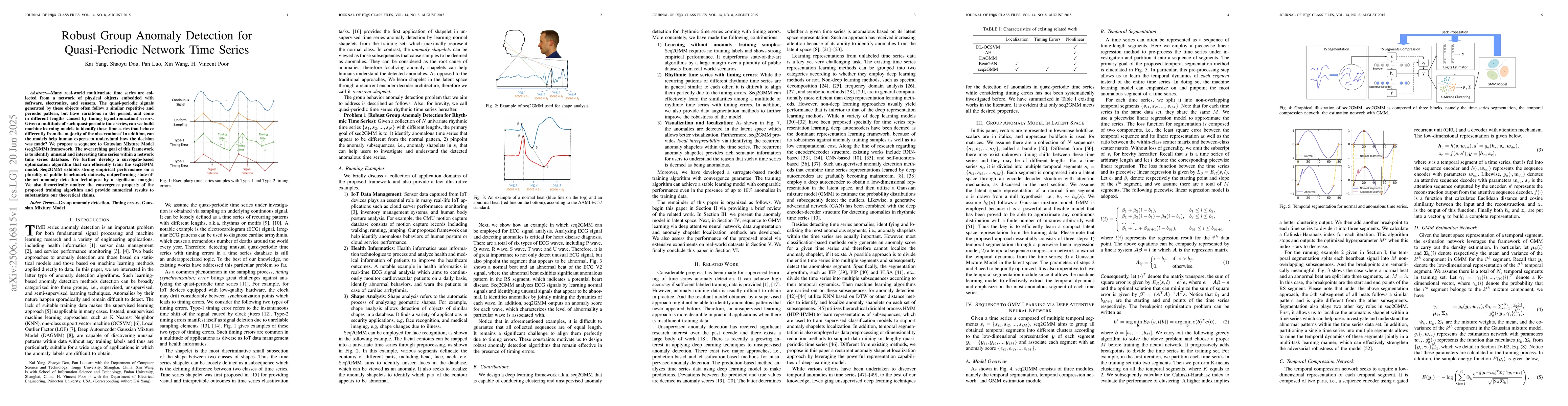 Thumbnail for Robust Group Anomaly Detection for Quasi-Periodic Network Time Series