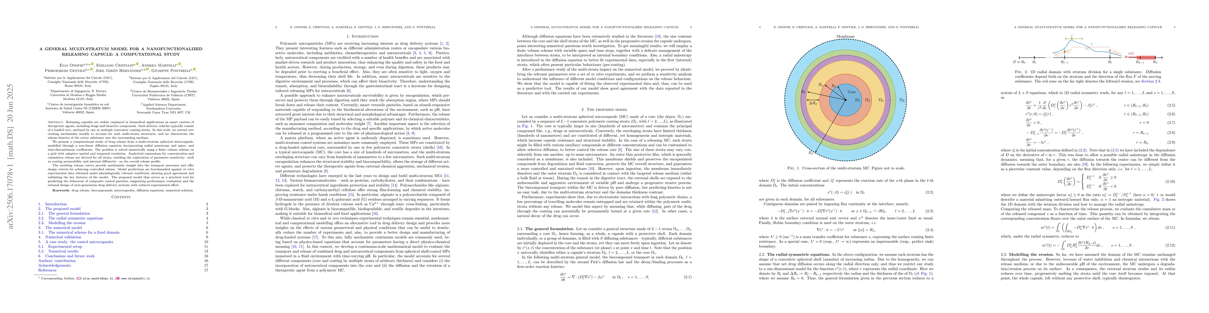 Thumbnail for A general multi-stratum model for a nanofunctionalized releasing
  capsule: a computational study