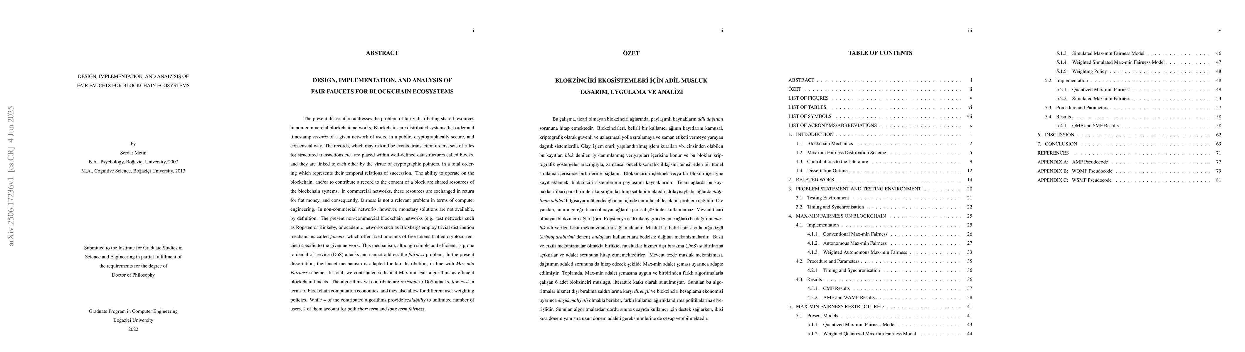 Thumbnail for Design, Implementation, and Analysis of Fair Faucets for Blockchain
  Ecosystems