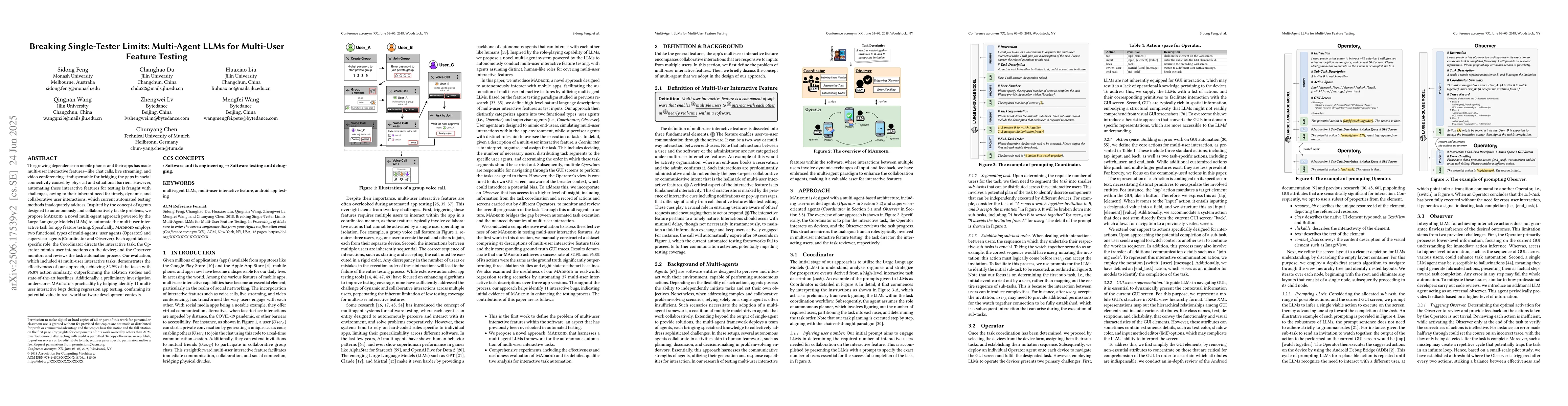 Thumbnail for Breaking Single-Tester Limits: Multi-Agent LLMs for Multi-User Feature
  Testing