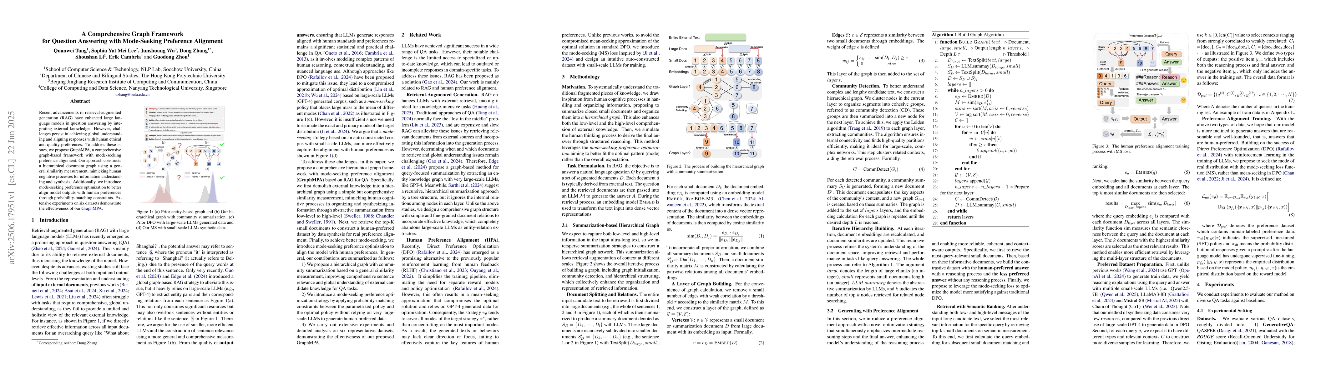 Thumbnail for A Comprehensive Graph Framework for Question Answering with Mode-Seeking
  Preference Alignment