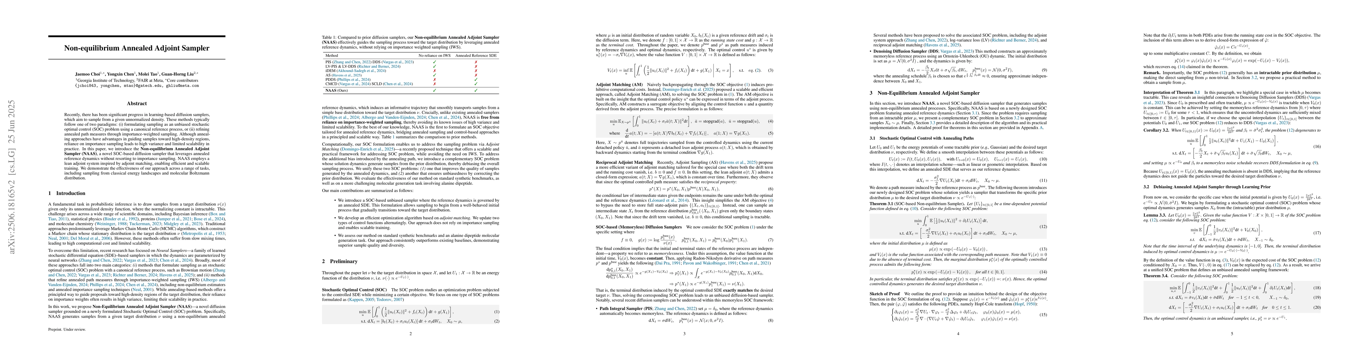 Thumbnail for Non-equilibrium Annealed Adjoint Sampler