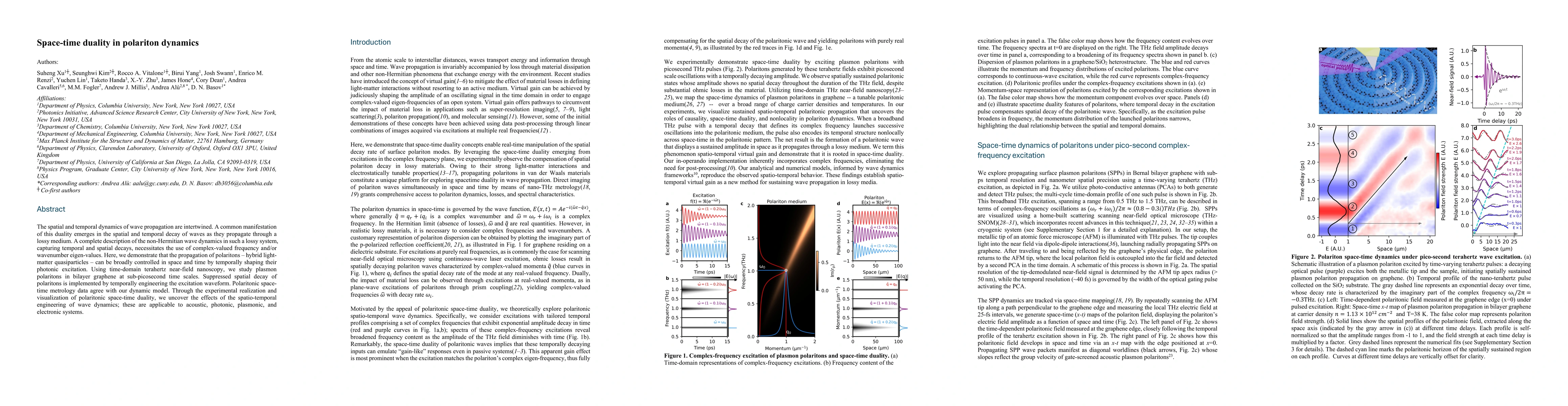 Thumbnail for Space-time duality in polariton dynamics