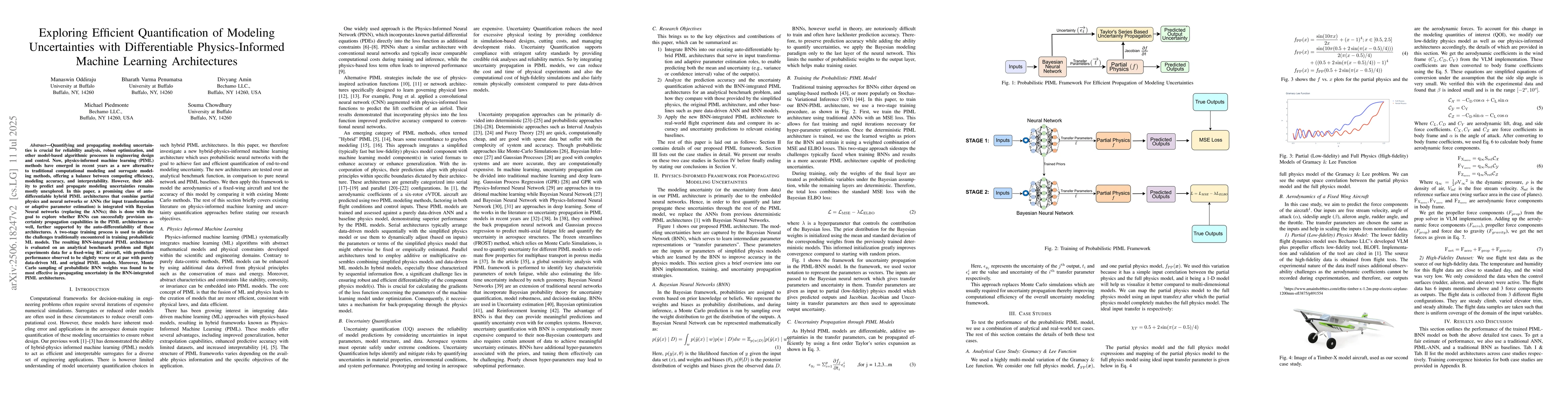 Thumbnail for Exploring Efficient Quantification of Modeling Uncertainties with
  Differentiable Physics-Informed Machine Learning Architectures