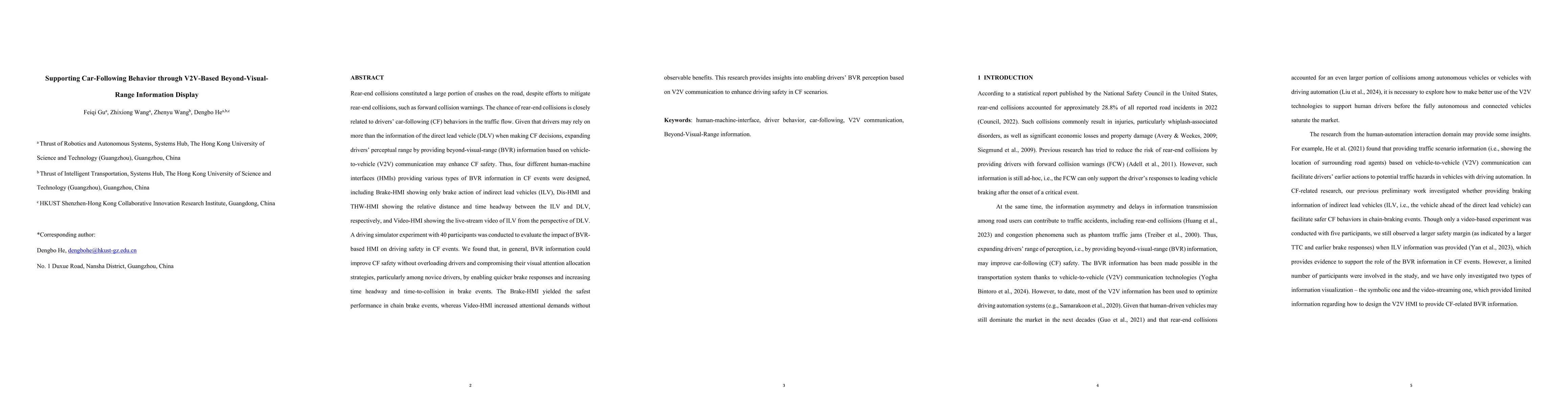 Thumbnail for Supporting Car-Following Behavior through V2V-Based Beyond-Visual-Range
  Information Display