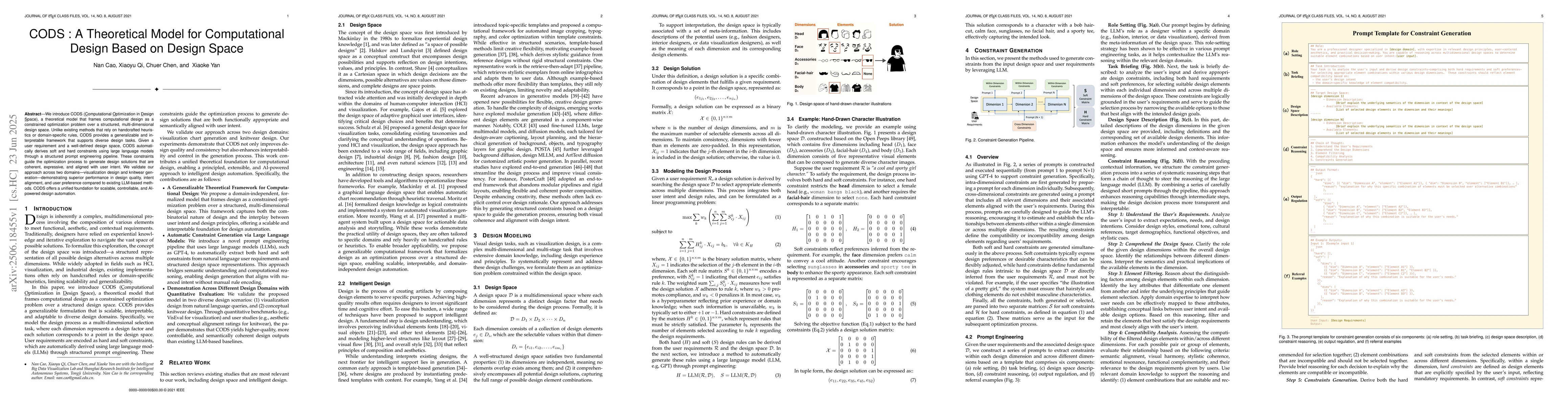 Thumbnail for CODS : A Theoretical Model for Computational Design Based on Design
  Space