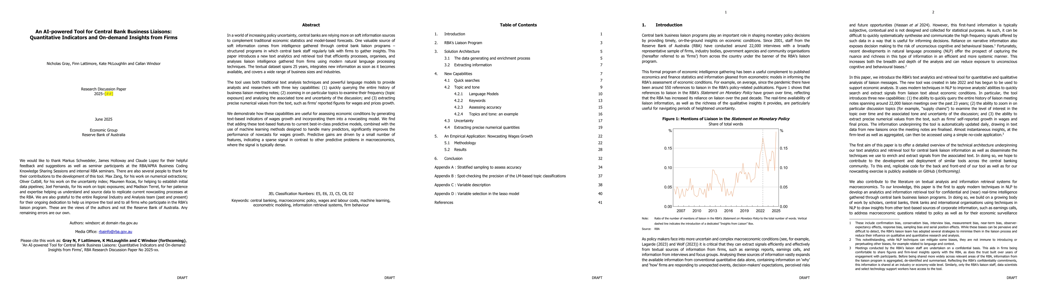 Thumbnail for An AI-powered Tool for Central Bank Business Liaisons: Quantitative
  Indicators and On-demand Insights from Firms