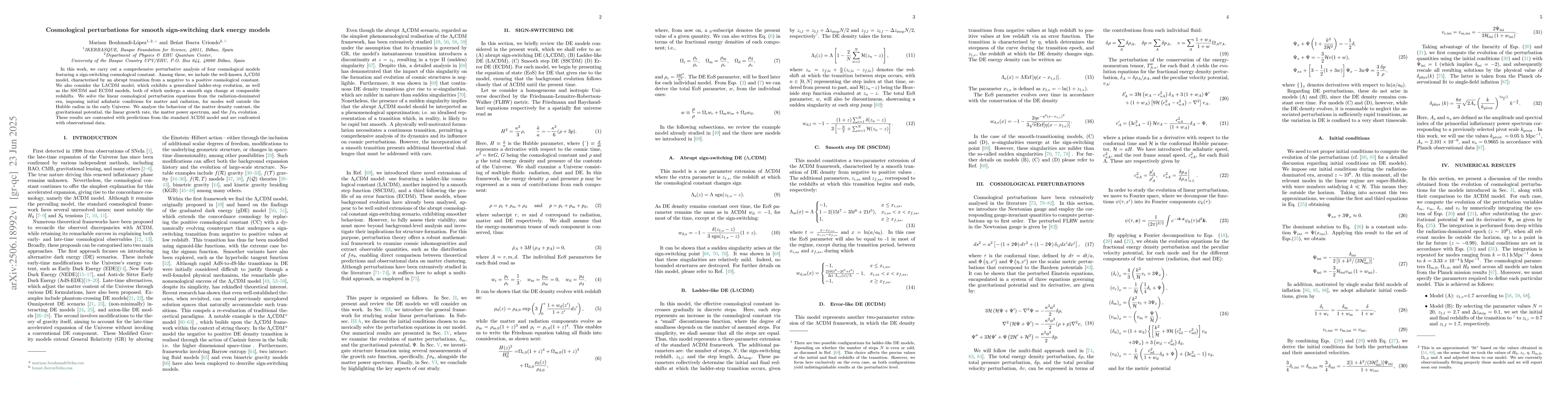 Thumbnail for Cosmological perturbations for smooth sign-switching dark energy models