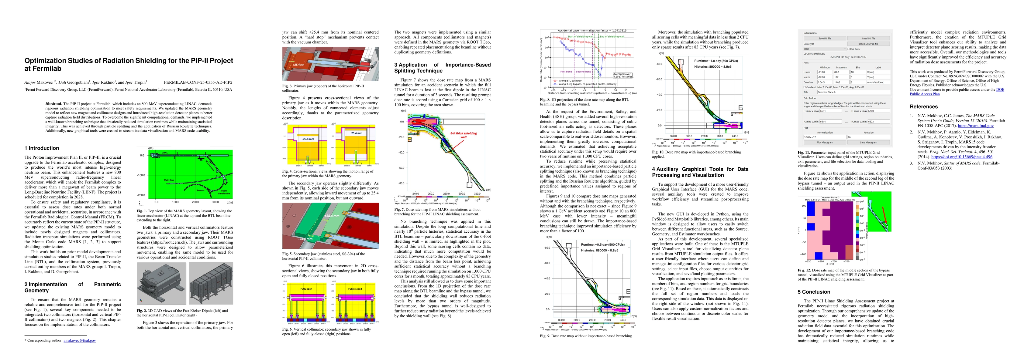 Thumbnail for Optimization Studies of Radiation Shielding for the PIP-II Project at
  Fermilab